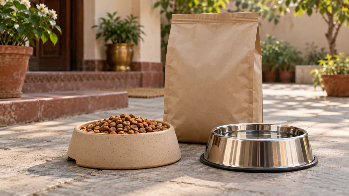 Animal food support