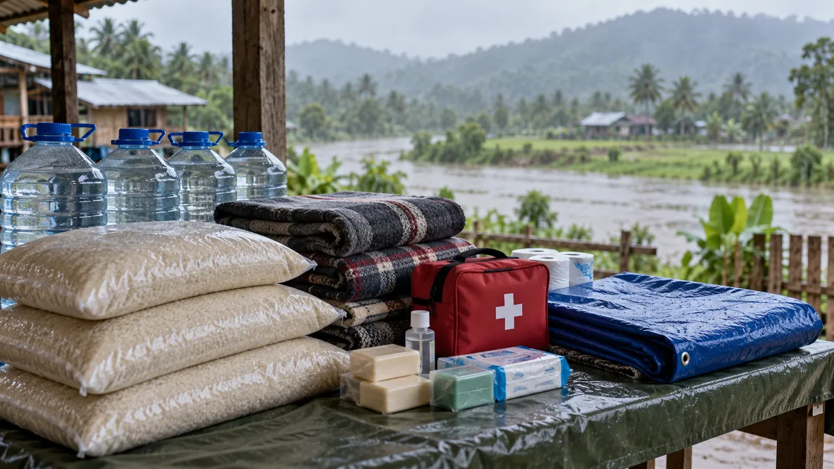 Family emergency ration kit