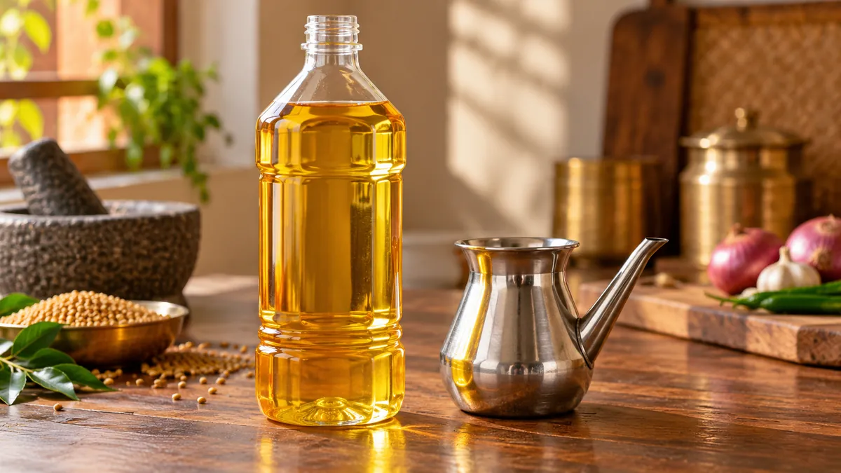 Cooking oil support